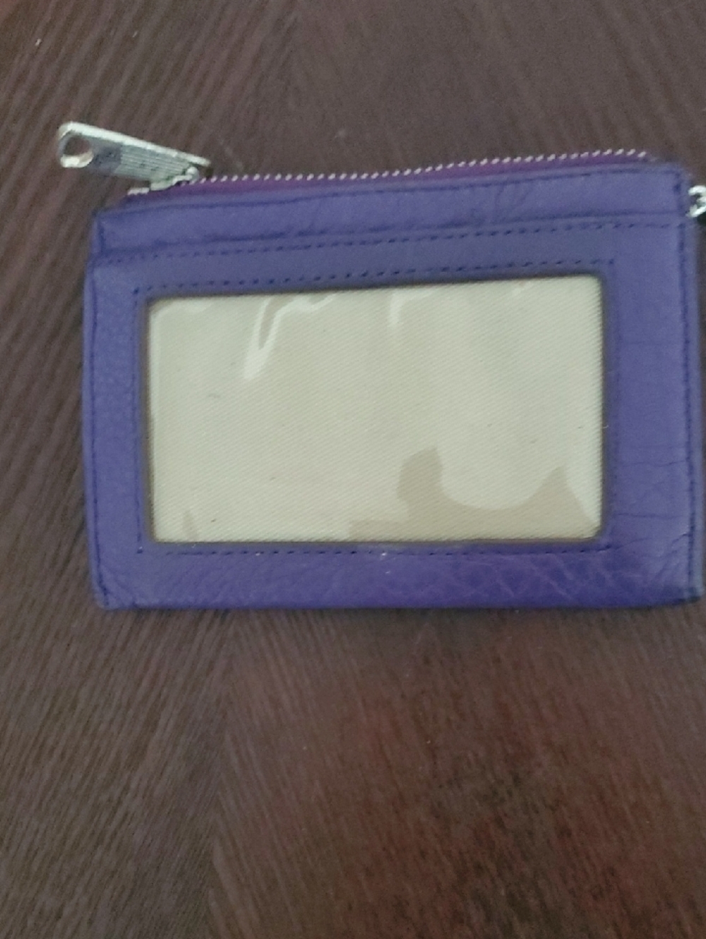 Black Coach Card Case Duo And Ralph Lauren Purple Leather Zip Key Pouch Vintage - Picture 5 of 8